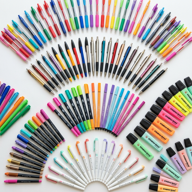 Canetas Papelaria Golden