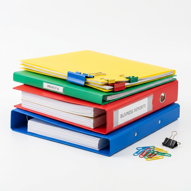 Pastas e Fichários Papelaria Golden